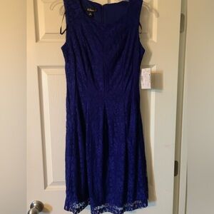 AGBuress blue lace dress